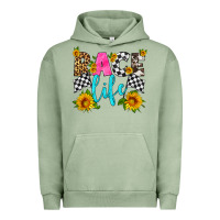 Pigment Oil Green race life Urban Hoodie - HRA Design Shop