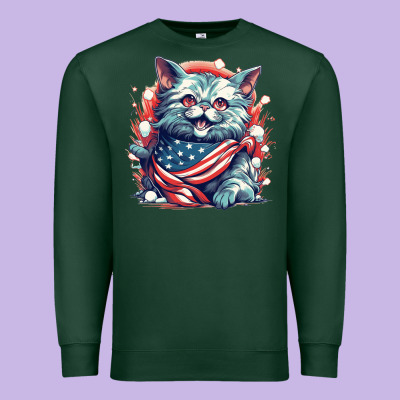 Cat7 Premium Sweatshirt Designed By Unal Design