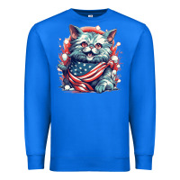 True Royal cat7 Premium Sweatshirt - Unal Design