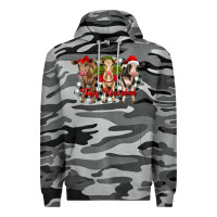 Slate Camo feliz navidad heifers front view Premium Hoodie - RanaPortraitStore