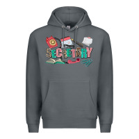 Rock secretary Premium Hoodie - AdoDesignShop