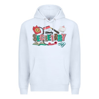 White secretary Premium Hoodie - AdoDesignShop
