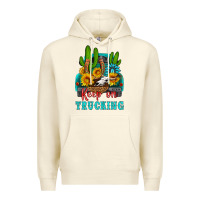 Sandshell keep on trucking with western truck Premium Hoodie - HRA Design Shop