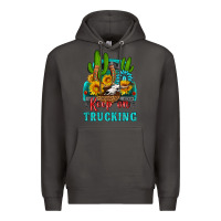 Smoke keep on trucking with western truck Premium Hoodie - HRA Design Shop