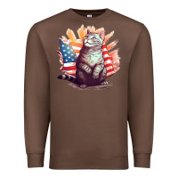 Chestnut cat8 Premium Sweatshirt - Unal Design