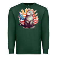 Sports Green cat8 Premium Sweatshirt - Unal Design