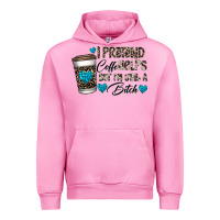 Fuchsia Pink coffee Urban Hoodie - CowhideDigitalArt