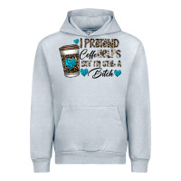 Heather Grey coffee Urban Hoodie - CowhideDigitalArt