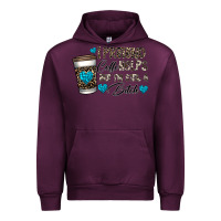 Mauve Wine coffee Urban Hoodie - CowhideDigitalArt