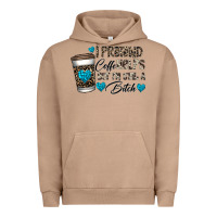 Pigment Burro coffee Urban Hoodie - CowhideDigitalArt