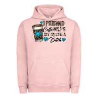 Pigment Salmon coffee Urban Hoodie - CowhideDigitalArt
