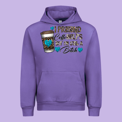 Coffee Urban Hoodie Designed By Cowhidedigitalart