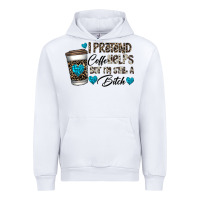 White coffee Urban Hoodie - CowhideDigitalArt