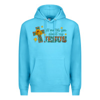 Ocean Blue let me tell you about my jesus Premium Hoodie - HRA Design Shop