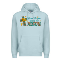 Blue Mist let me tell you about my jesus Premium Hoodie - HRA Design Shop