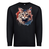 Black cat9 Premium Sweatshirt - Unal Design