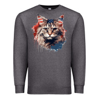 Charcoal Heather cat9 Premium Sweatshirt - Unal Design