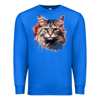 True Royal cat9 Premium Sweatshirt - Unal Design