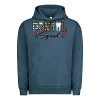 Pigment Midnight Navy dental squad Urban Hoodie - CowhideDigitalArt