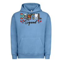 Pigment Pebble Blue dental squad Urban Hoodie - CowhideDigitalArt