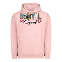 Pigment Salmon dental squad Urban Hoodie - CowhideDigitalArt