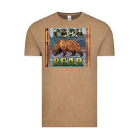 Vintage Coffee papar bear Vintage Tee - Artiststas