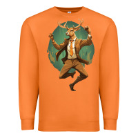 Carrot happy deer Premium Sweatshirt - Unal Design