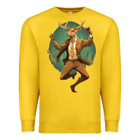 Lemon happy deer Premium Sweatshirt - Unal Design