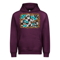 Mauve Wine race leopard and gemstone background Urban Hoodie - HRA Design Shop