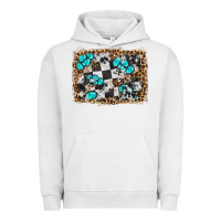 Pigment Lunar Rock race leopard and gemstone background Urban Hoodie - HRA Design Shop