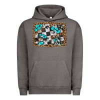 Pigment Tornado race leopard and gemstone background Urban Hoodie - HRA Design Shop