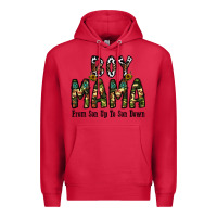 Cardinal Boy Mama From Son Up To Son Down Premium Hoodie - CowhideDigitalArt