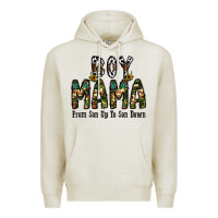 Oatmeal Heather Boy Mama From Son Up To Son Down Premium Hoodie - CowhideDigitalArt