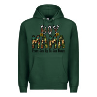 Sports Green Boy Mama From Son Up To Son Down Premium Hoodie - CowhideDigitalArt