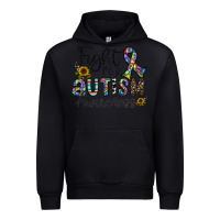 Black fight for autism awareness Urban Hoodie - CowhideDigitalArt