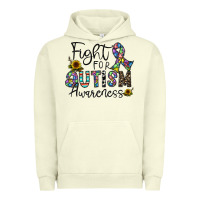 Pigment Pistachio fight for autism awareness Urban Hoodie - CowhideDigitalArt