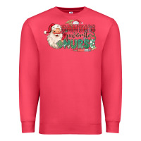 Santa's Favorite Nurse Premium Sweatshirt | Teevron