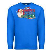 True Royal Santa's Favorite Nurse Premium Sweatshirt - MaliasSmallBusiness