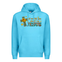 Ocean Blue let me tell you about my jesus Premium Hoodie - HRA Design Shop