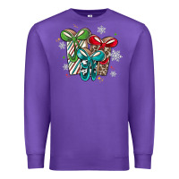 Purple christmas gifts Premium Sweatshirt - MaliasSmallBusiness