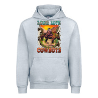 Heather Grey long live cowboys Urban Hoodie - FaDigitalArtStudio