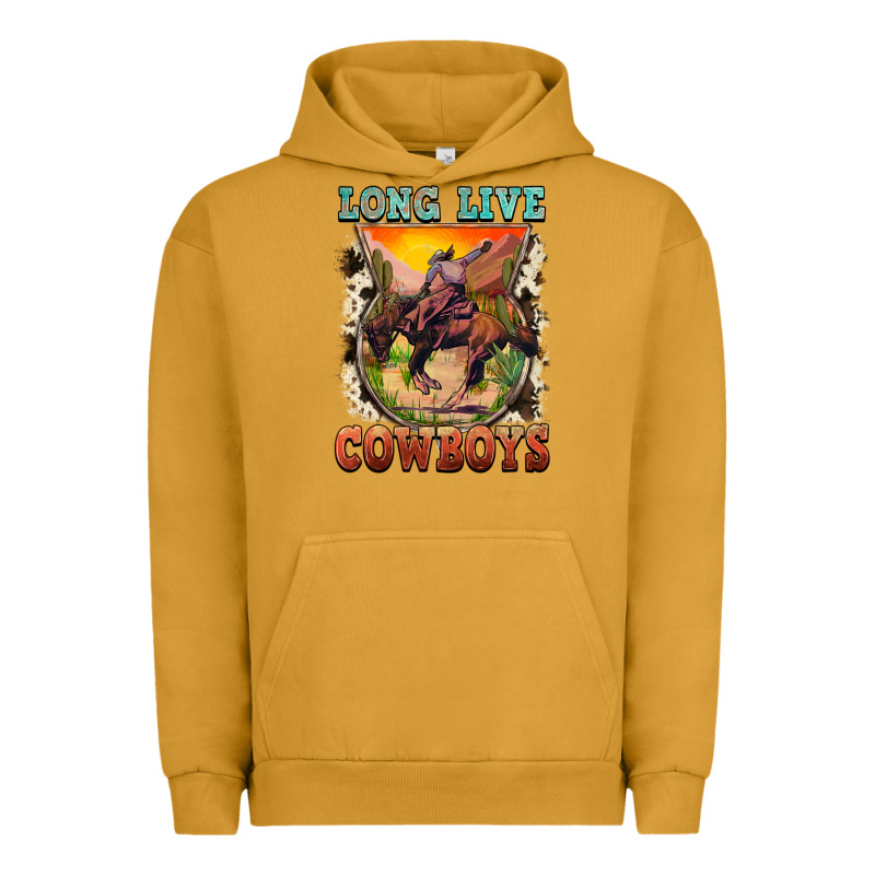 Long Live Cowboys Urban Hoodie by FaDigitalArtStudio | Teevron