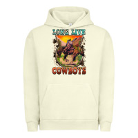 Pigment Pistachio long live cowboys Urban Hoodie - FaDigitalArtStudio