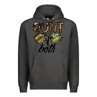 Charcoal Heather aunt of both Premium Hoodie - CowhideDigitalArt