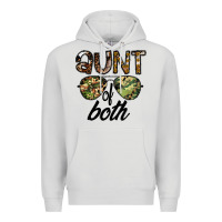 Dove Grey aunt of both Premium Hoodie - CowhideDigitalArt