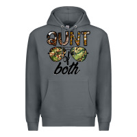 Rock aunt of both Premium Hoodie - CowhideDigitalArt