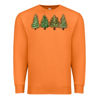 Carrot christmas trees Premium Sweatshirt - MaliasSmallBusiness