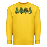 Lemon christmas trees Premium Sweatshirt - MaliasSmallBusiness