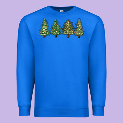 Premium Sweatshirt christmas trees