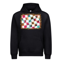 Race Background With Leopard Frame Urban Hoodie | Teevron